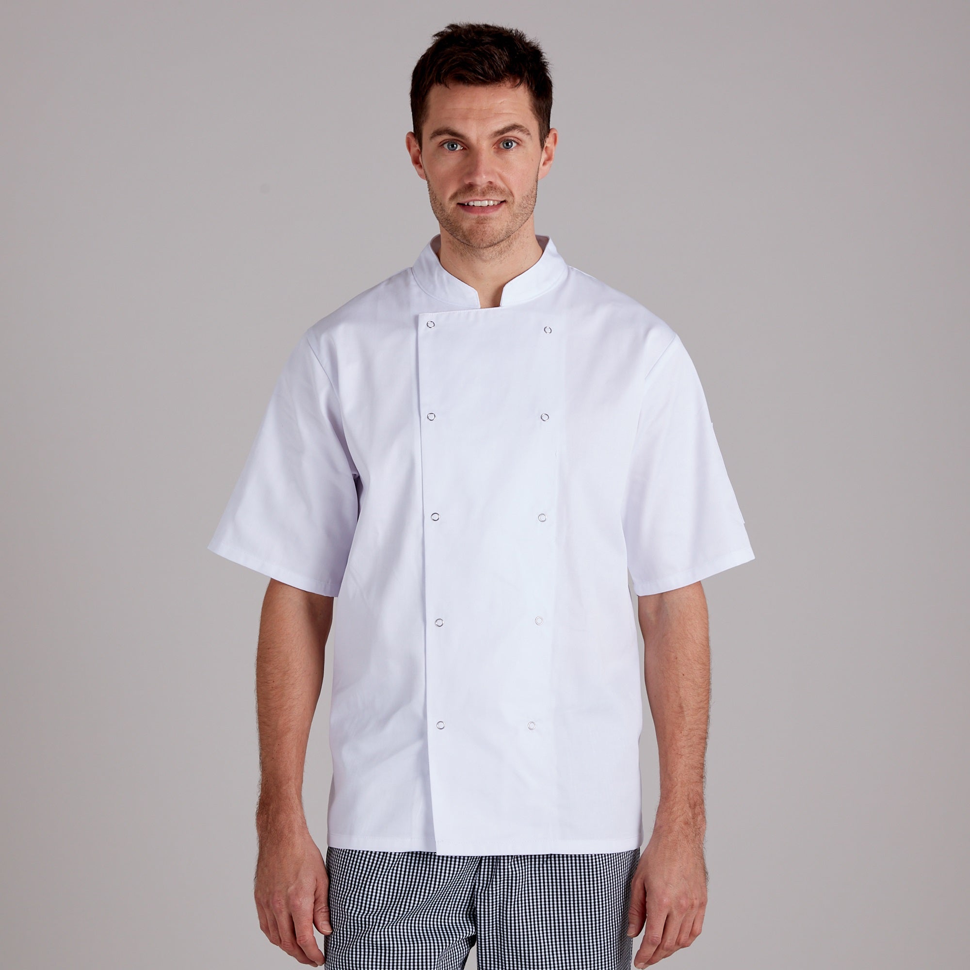 Proluxe Professional Chefs Jacket - Short Sleeve - Unisex - White