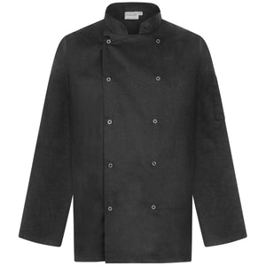 Proluxe Professional Chefs Jacket - Long Sleeve - Unisex - Black