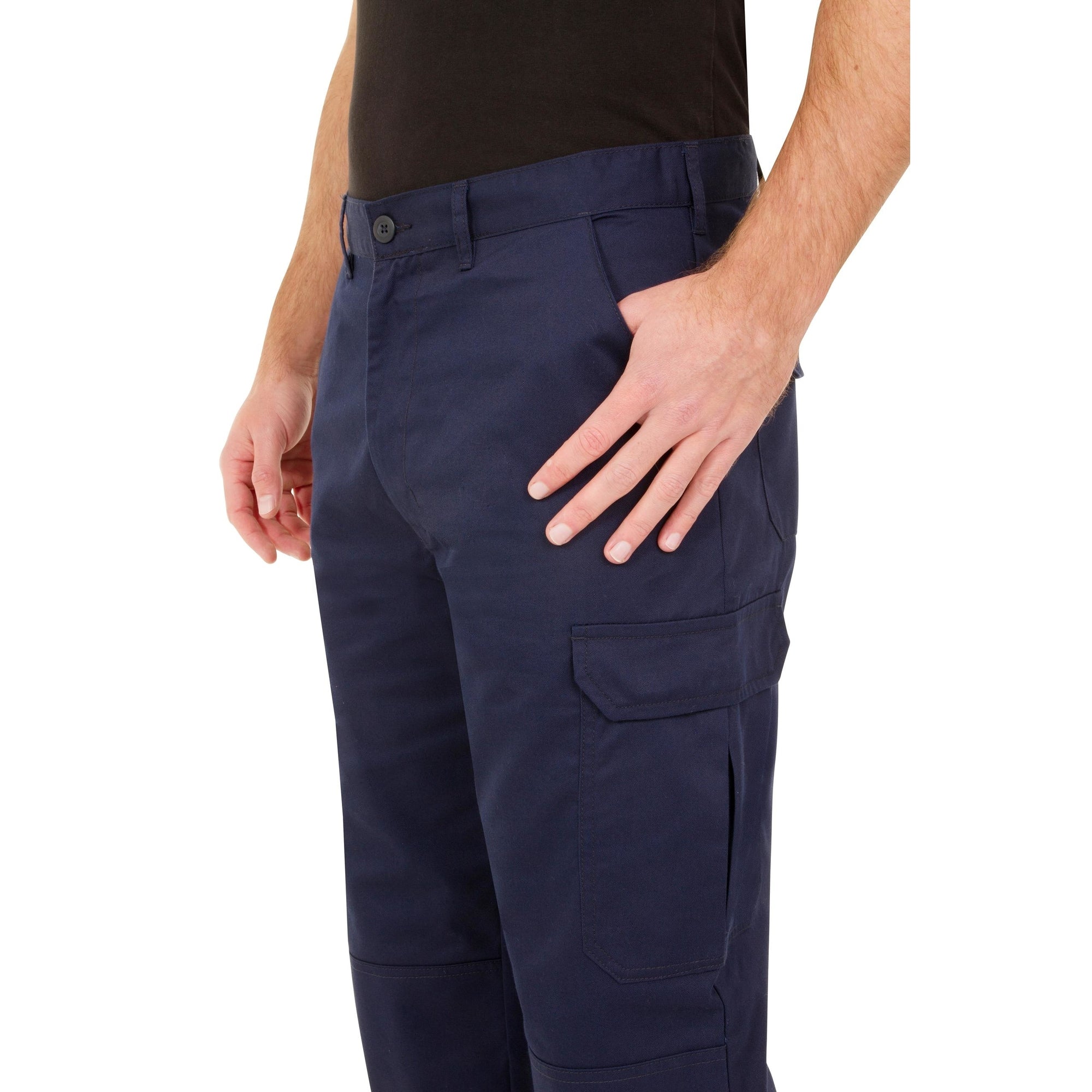 Up To 6 Off TwoPack of Mens Cargo Combat Work Trousers  Groupon