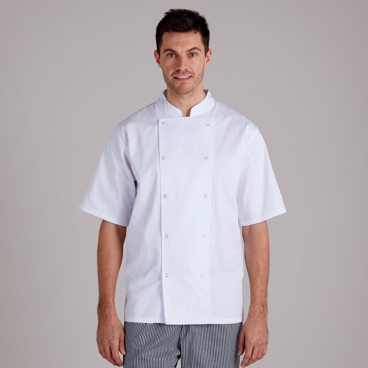 Proluxe Professional Chefs Jacket - Short Sleeve - Unisex - White