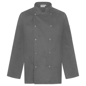 Proluxe Professional Chefs Jacket - Long Sleeve - Unisex - Grey