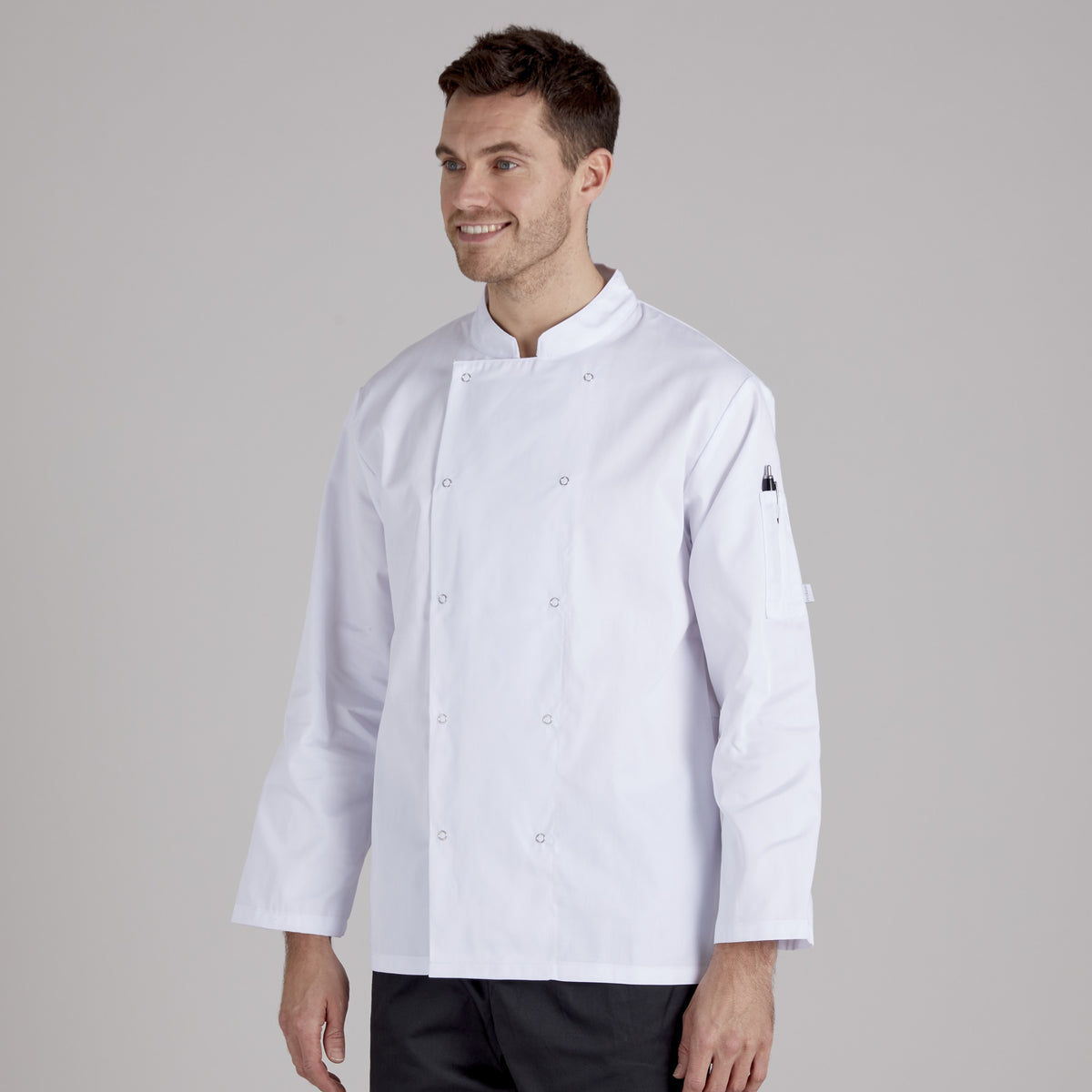 Proluxe Professional Chefs Jacket - Long Sleeve - Unisex - White