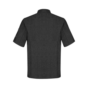 Proluxe Chefs Denim Jacket - Short Sleeve - Unisex - Black