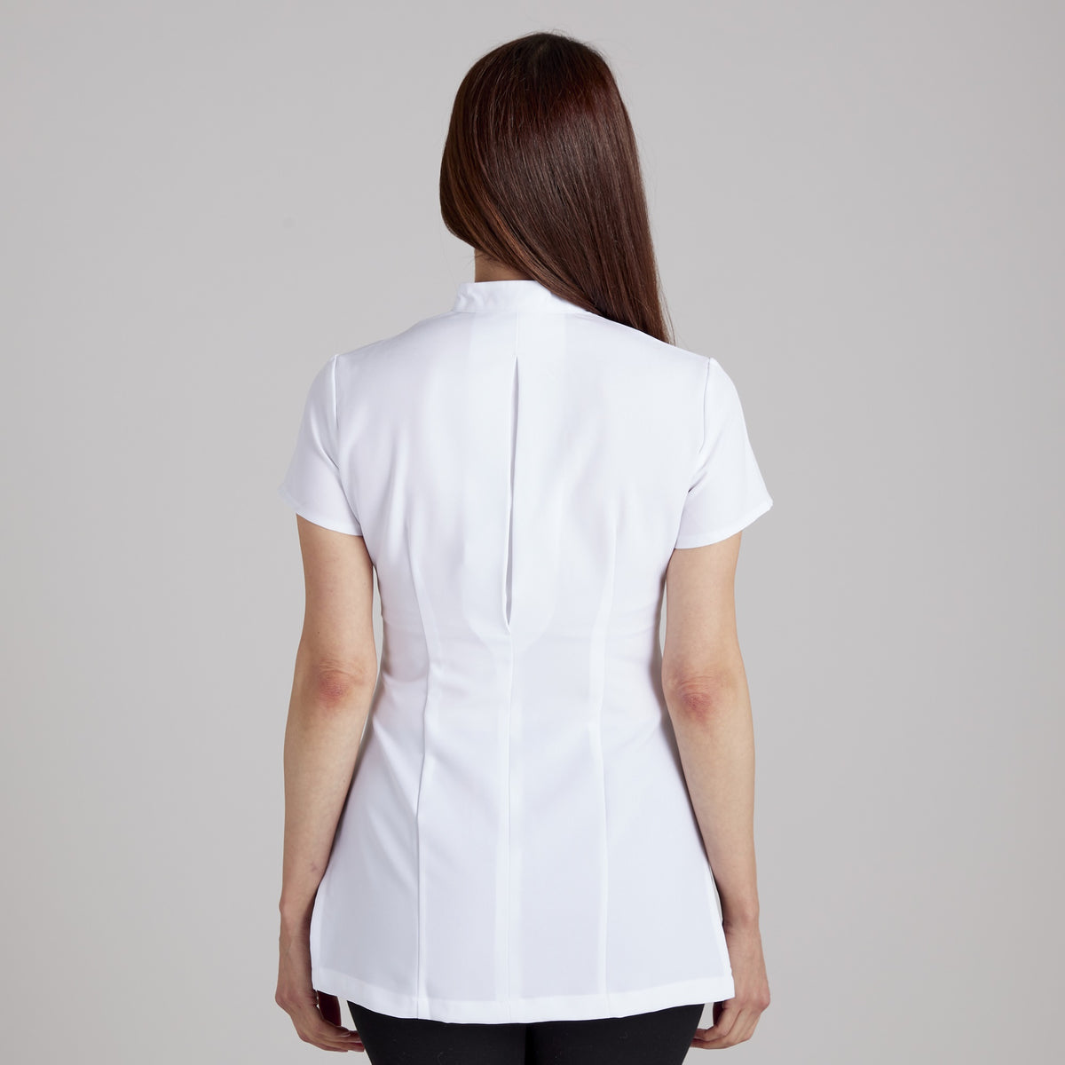 Proluxe Signature Button Tunic - White