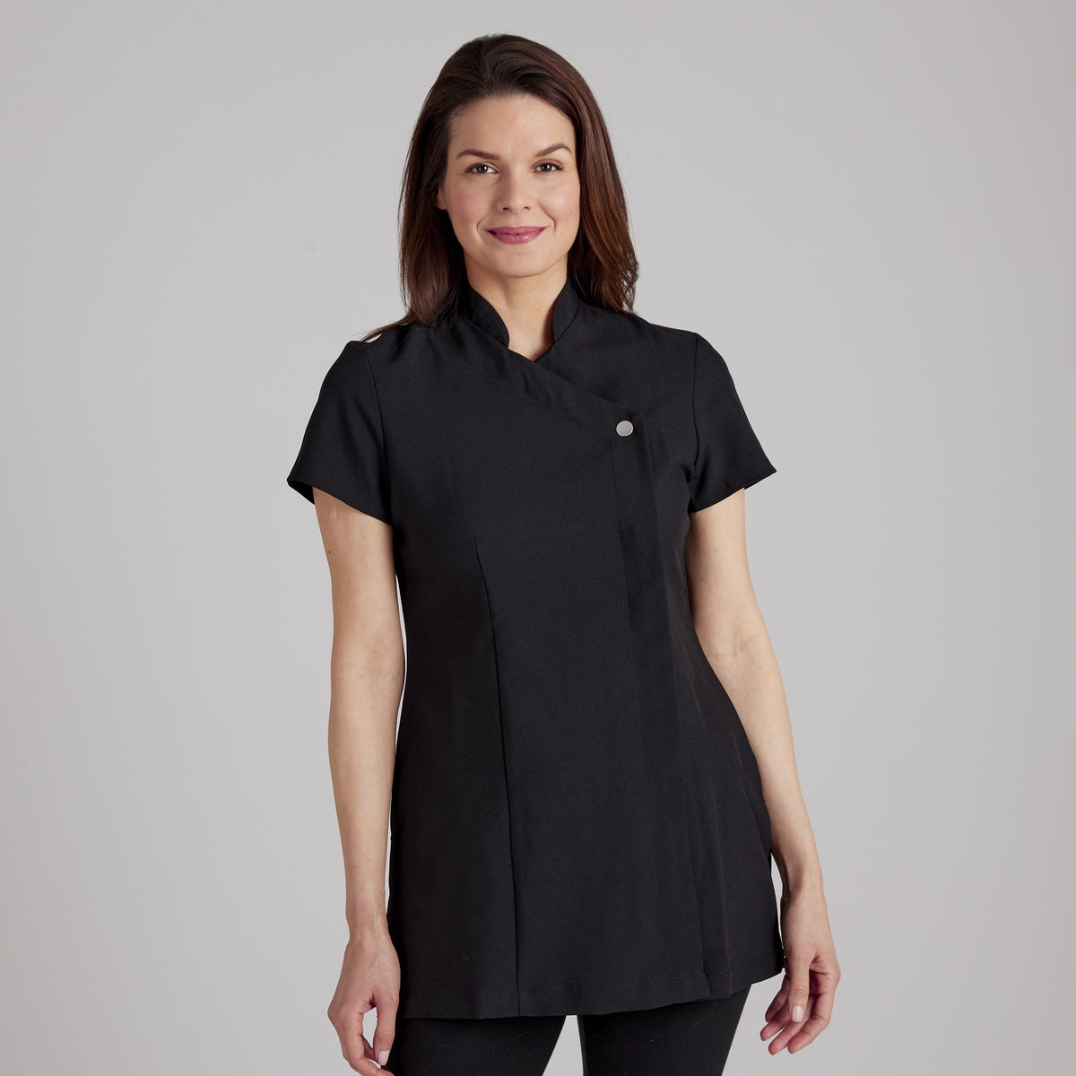 Proluxe Press Stud Salon Tunic