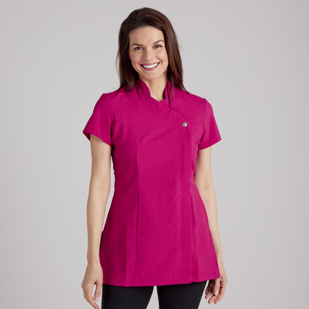 Proluxe Press Stud Salon Tunic