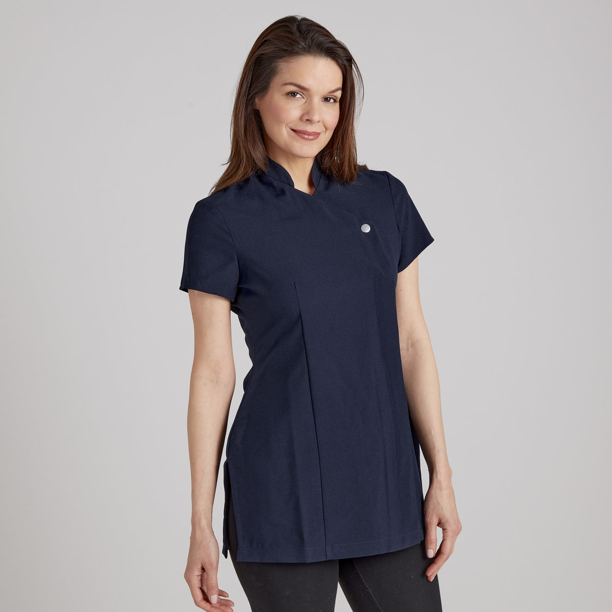 Proluxe Press Stud Salon Tunic