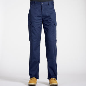 Simply buy Work trousers Stretch clothing Industry navy blue  cornflower  blue  Hoffmann Group