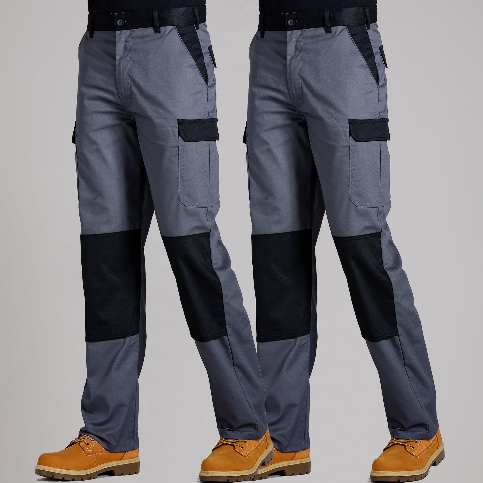 Proluxe Twin Pack - Endurance Two Tone Cargo Combat Work Trouser