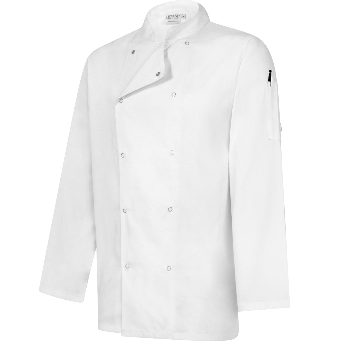 Proluxe Professional Chefs Jacket - Long Sleeve - Unisex - White