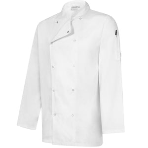 Proluxe Professional Chefs Jacket - Long Sleeve - Unisex - White