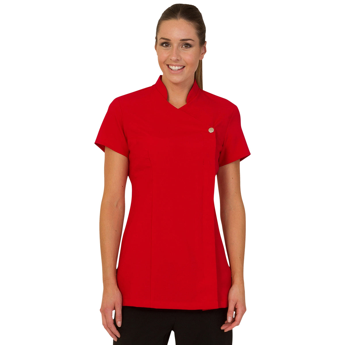 Proluxe Press Stud Salon Tunic